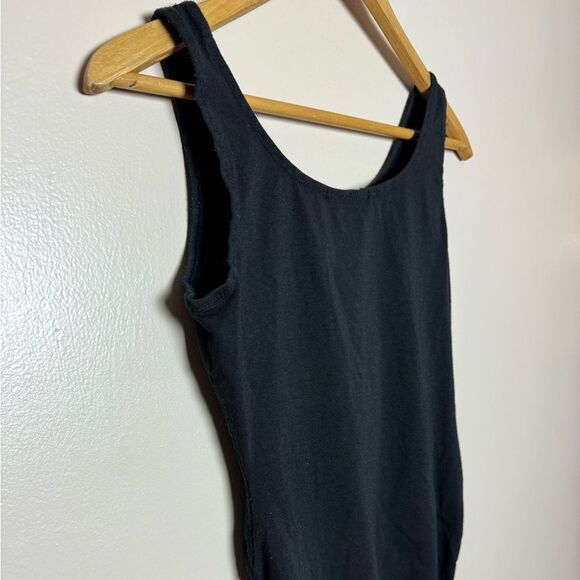 Black Vintage Active Elements Bodysuit Size L EUC - Picture 4 of 7